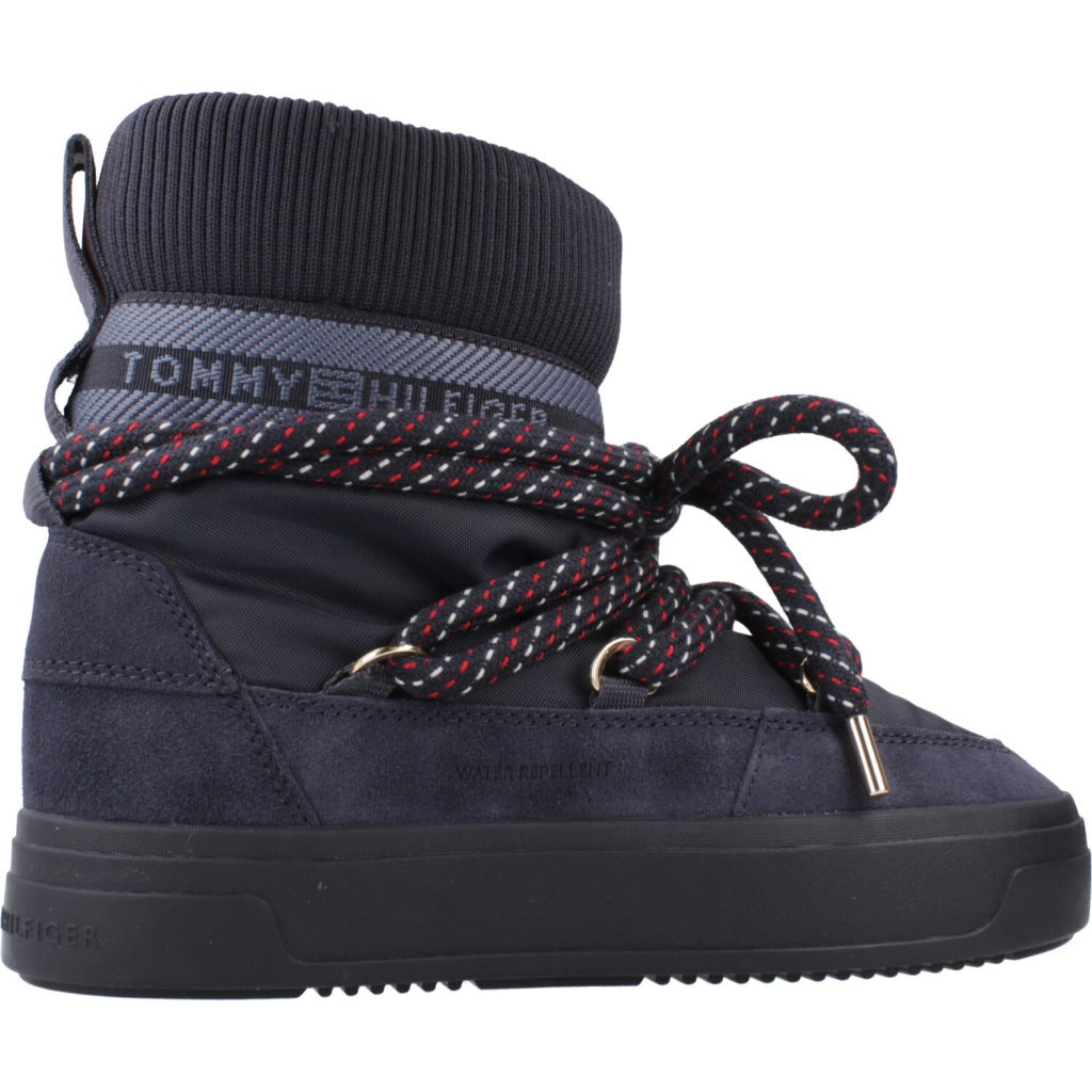 TOMMY HILFIGER TOMMYTECH RWB SNOWBOOT WARM en color AZUL (4)