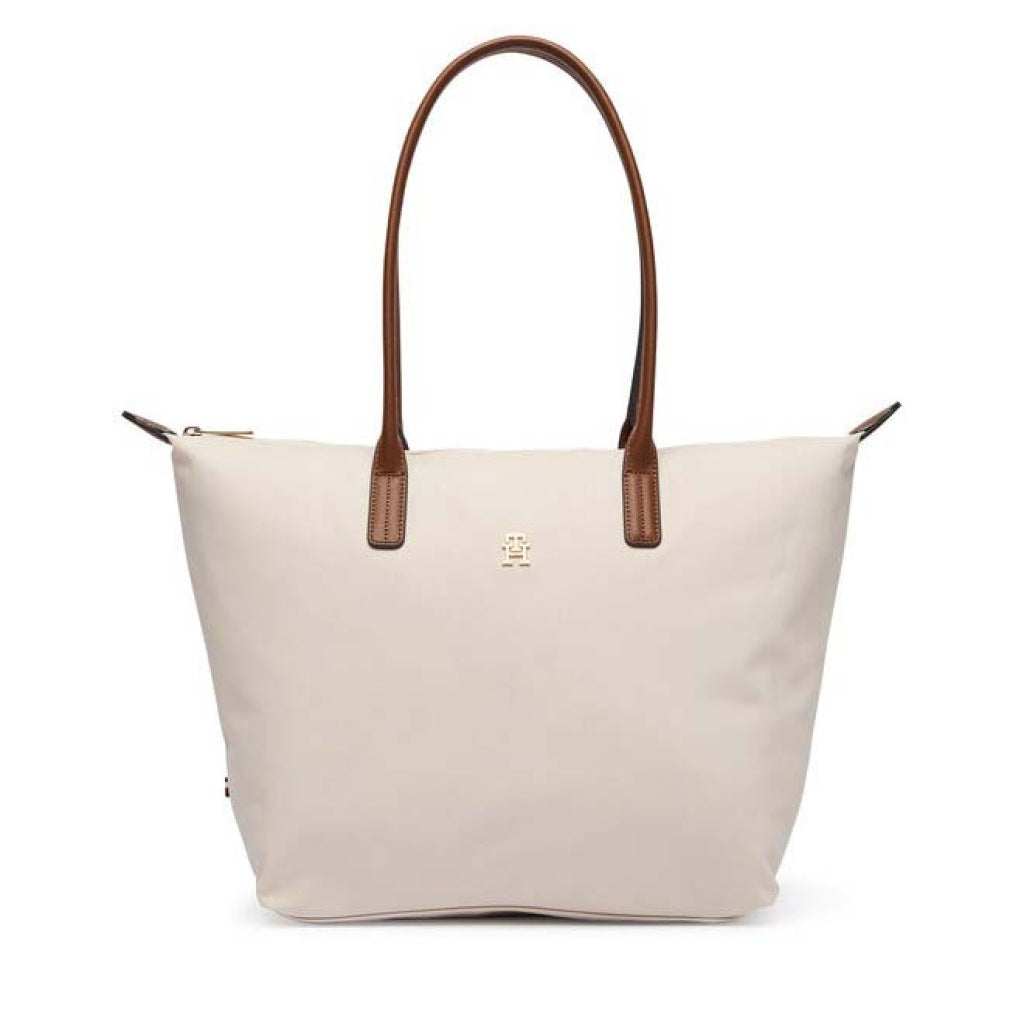 TOMMY HILFIGER POPETTE TOTE en color BEIS (1)