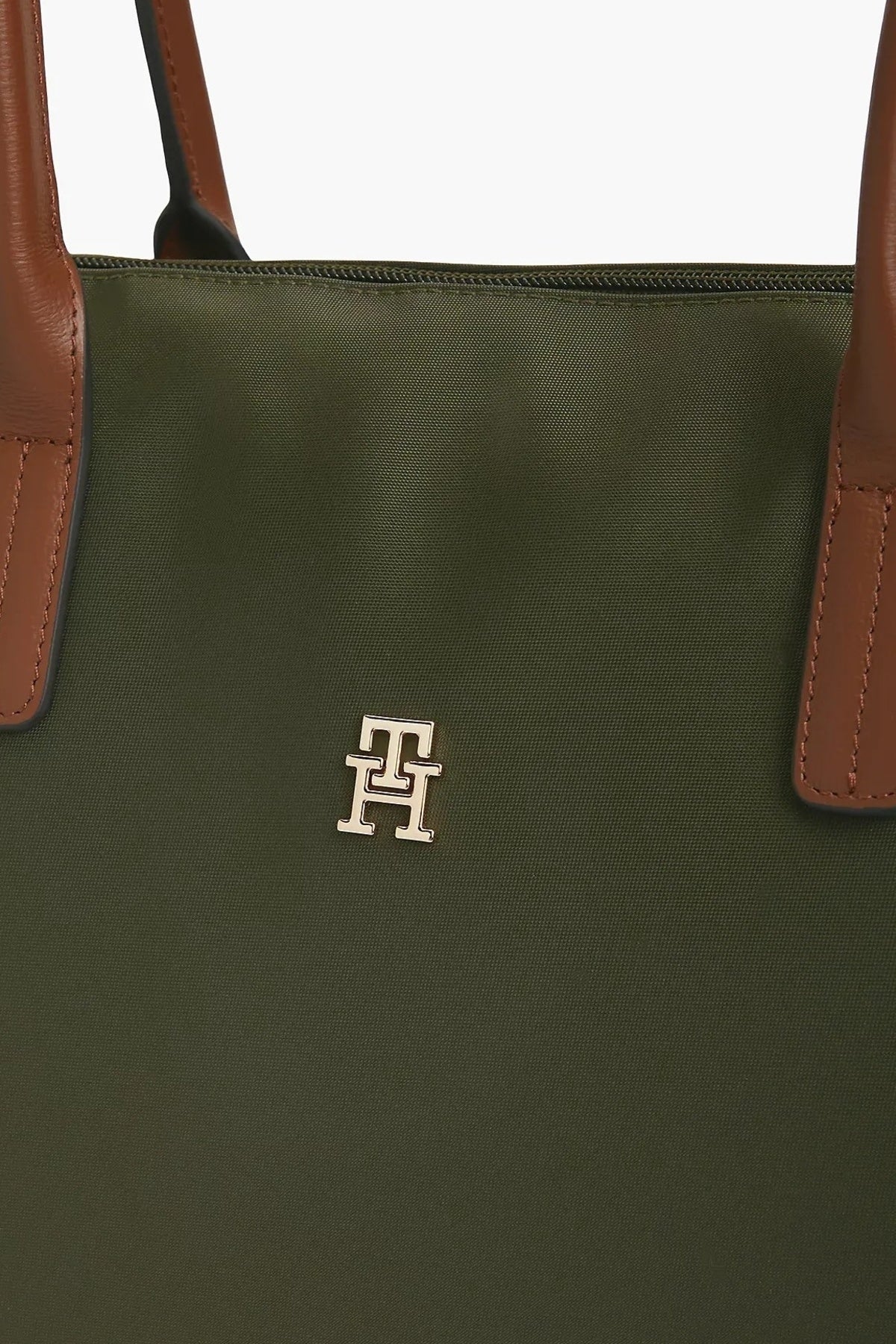 TOMMY HILFIGER POPETTE TOTE en color VERDE (4)