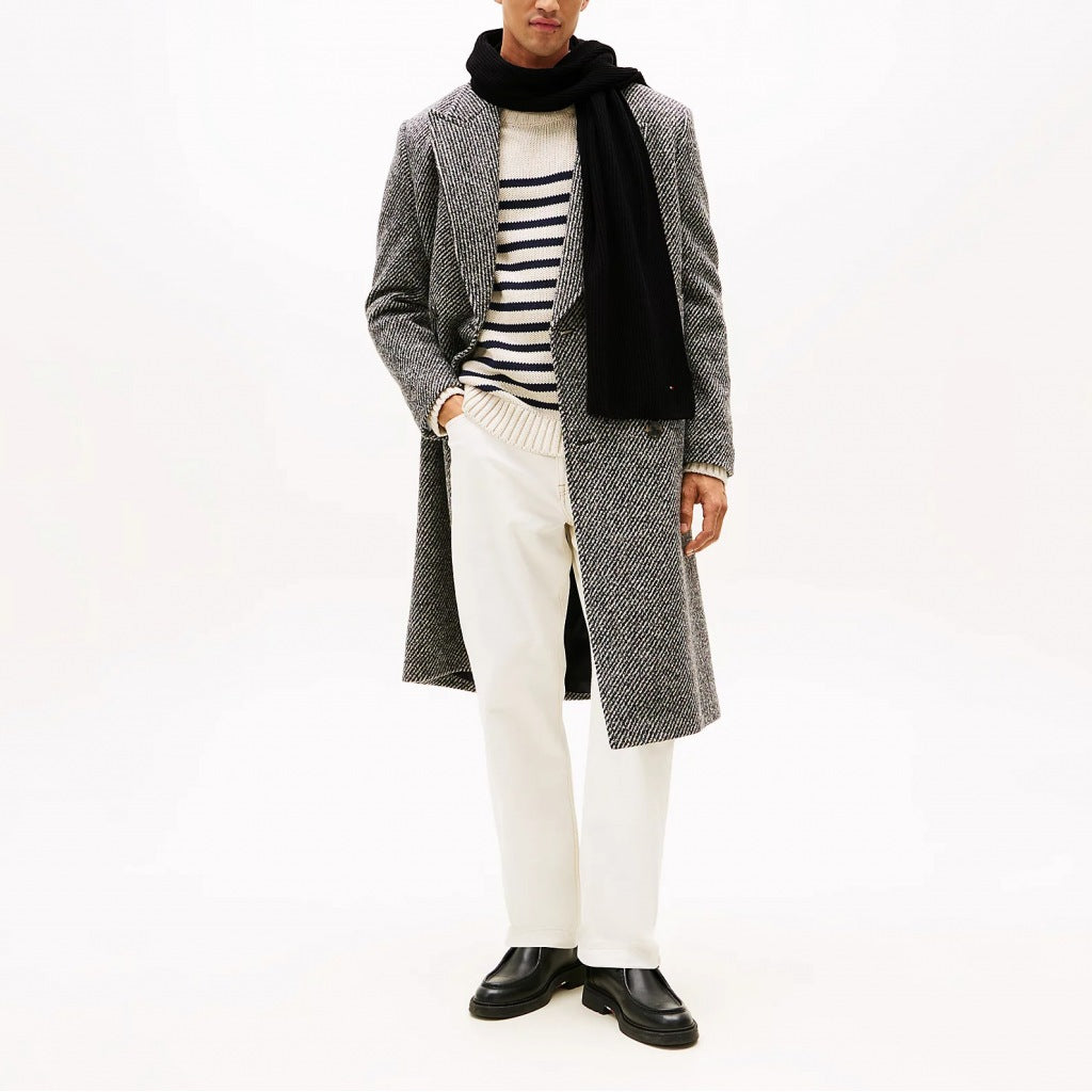TOMMY HILFIGER TH FLAG PIMA COTTON CASH en color NEGRO (6)