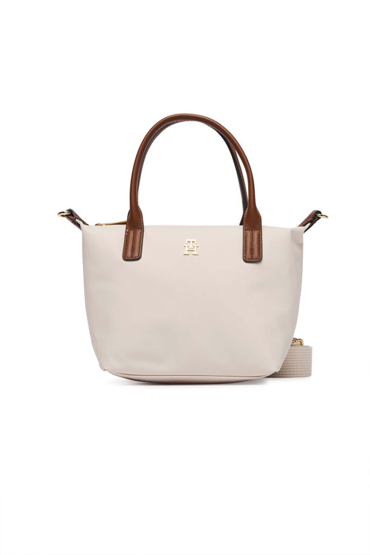 TOMMY HILFIGER POPETTE MINI TOTE en color BEIS (3)