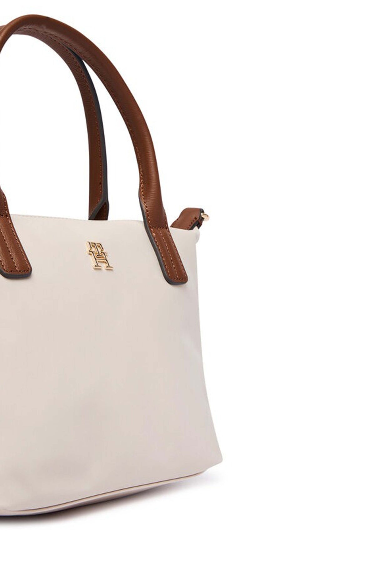 TOMMY HILFIGER POPETTE MINI TOTE en color BEIS (4)
