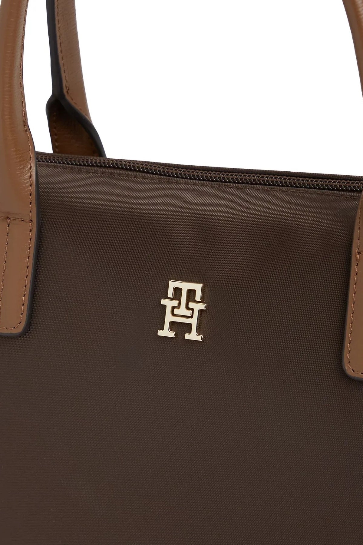 TOMMY HILFIGER AWAW POPETTE MINI TOTE en color MARRON (5)