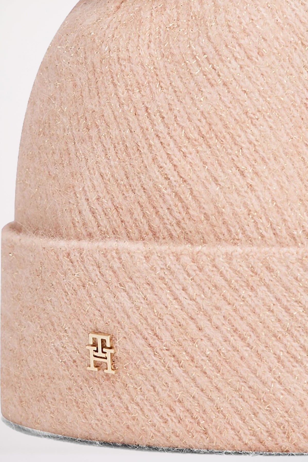 TOMMY HILFIGER POM POM BEANIE en color ROSA (3)
