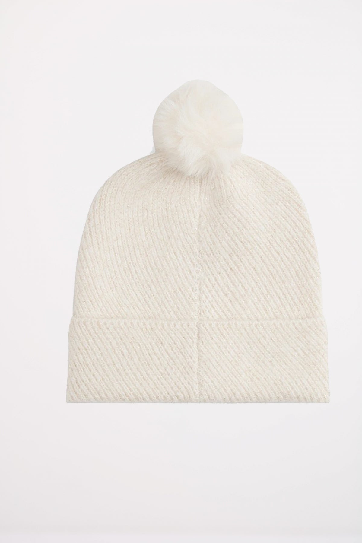 TOMMY HILFIGER POM POM BEANIE en color BLANCO (2)