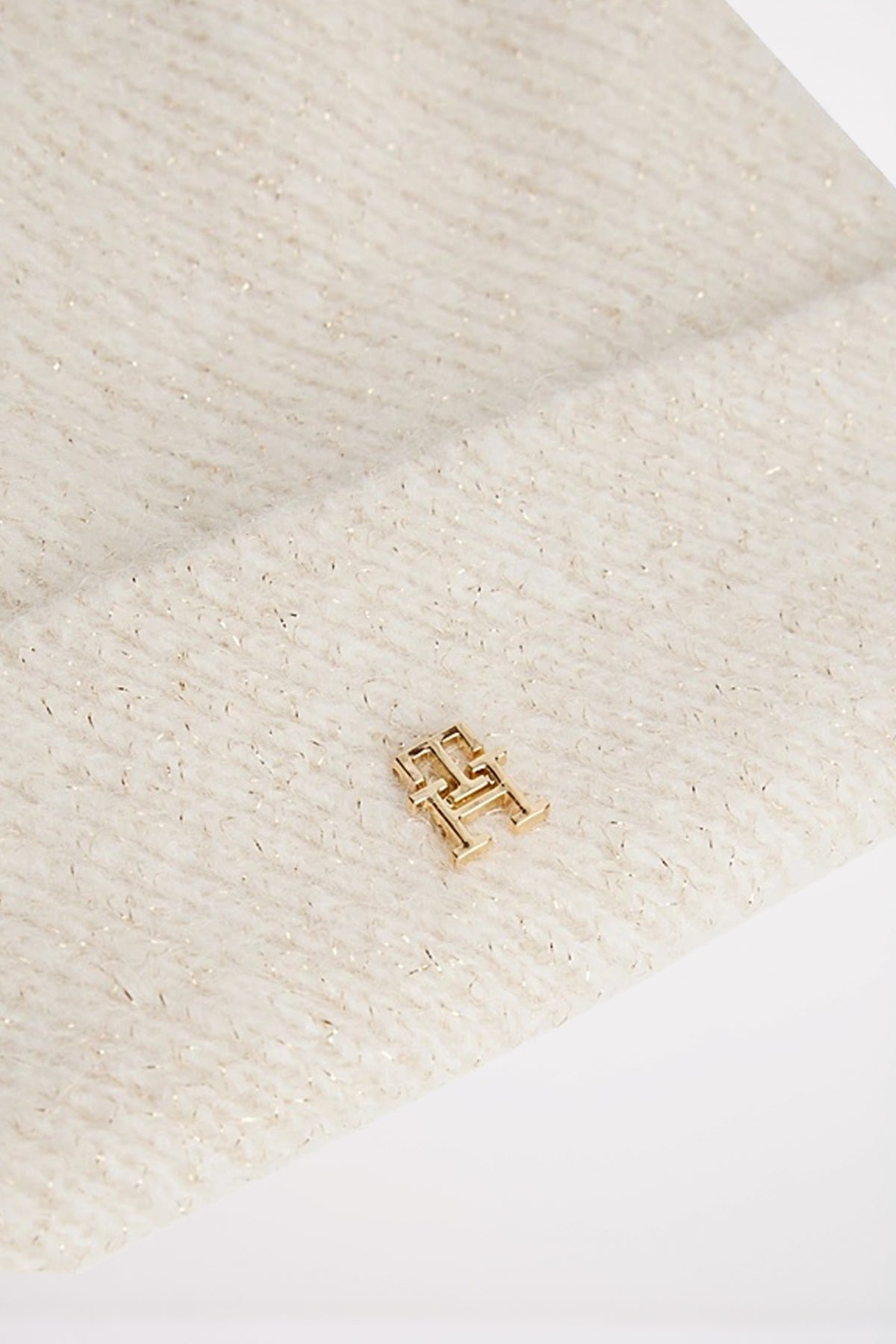 TOMMY HILFIGER POM POM BEANIE en color BLANCO (3)