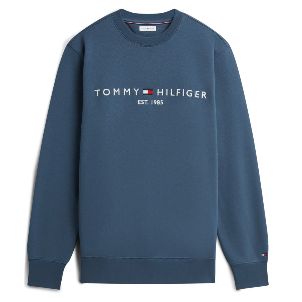TOMMY HILFIGER MWMW SEATSHIRT LOGO en color AZUL (4)