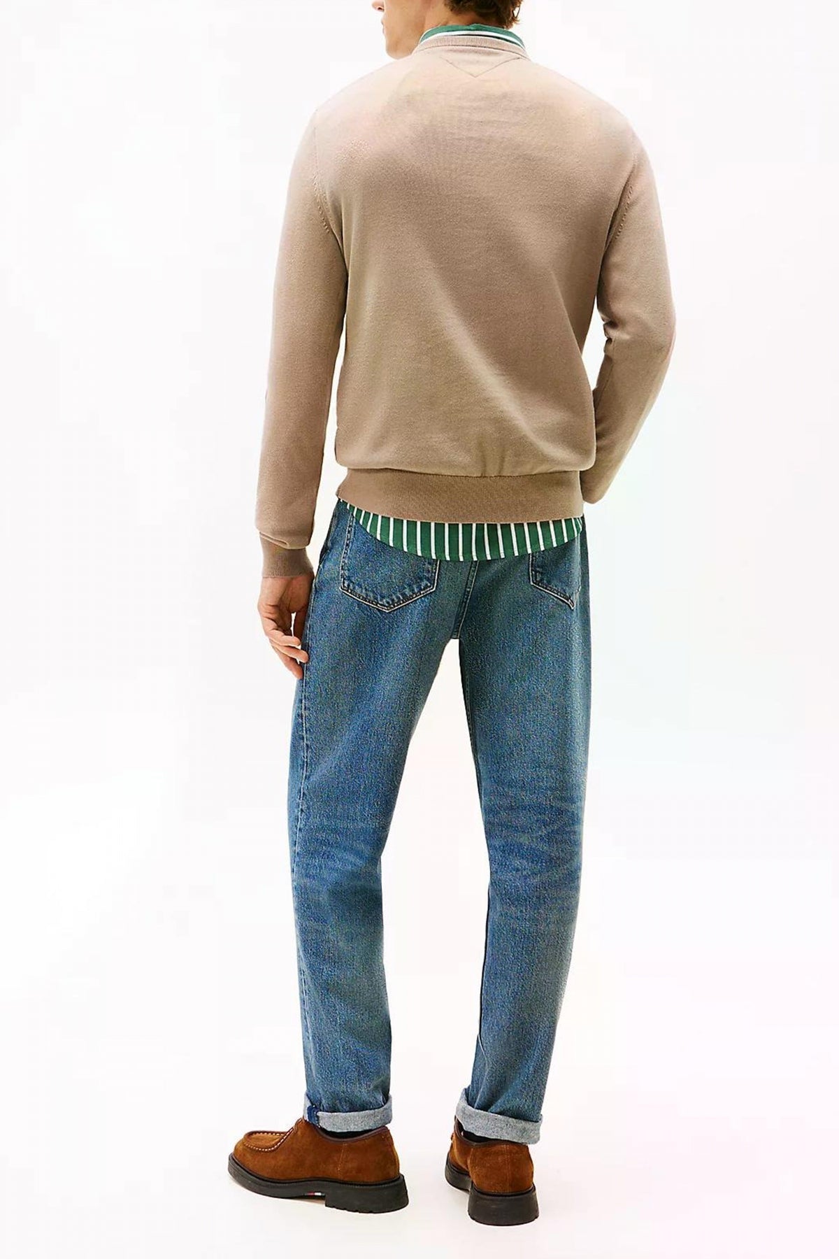 TOMMY HILFIGER ESSENTIAL SSNL COTTON CR en color BEIS (3)