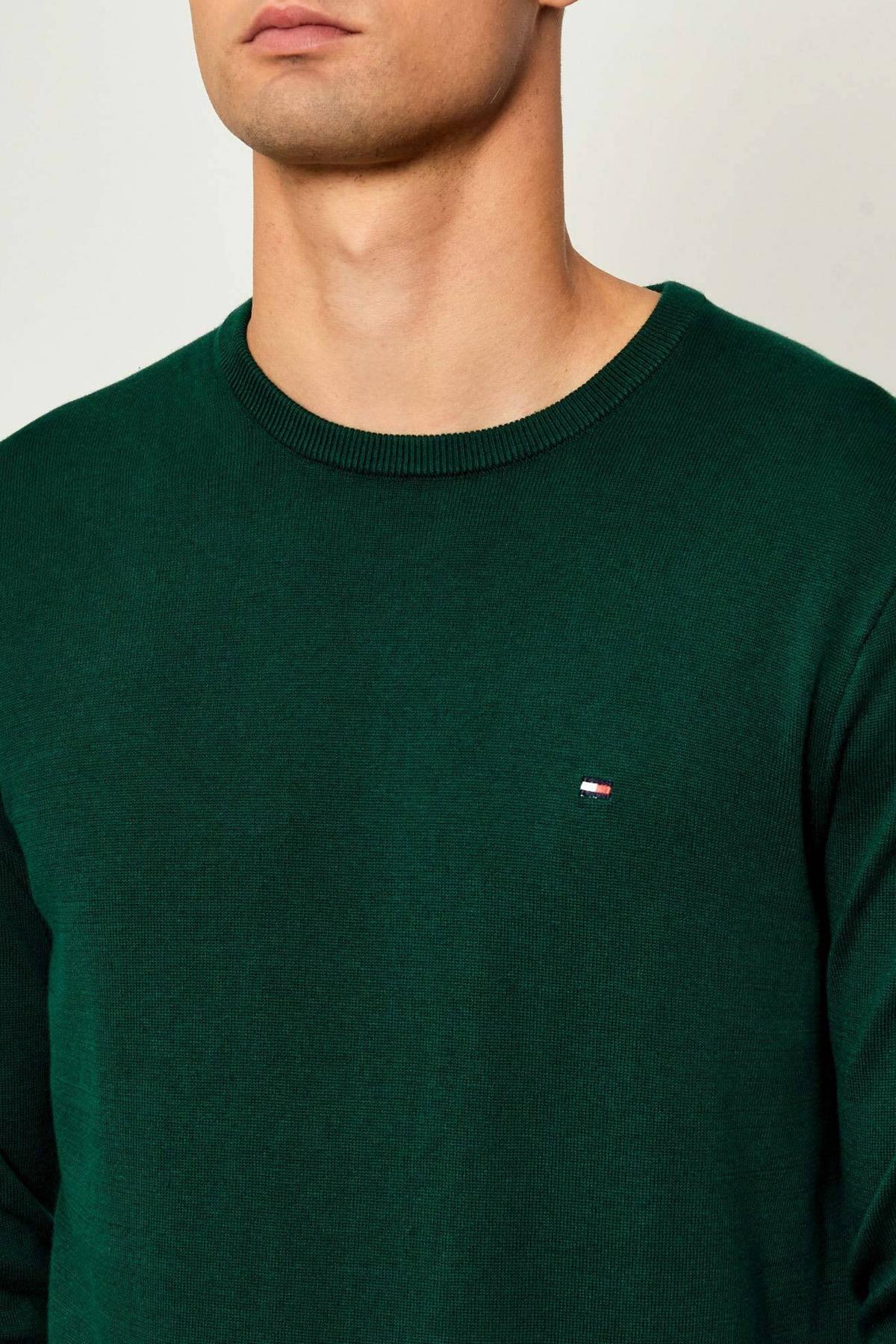 TOMMY HILFIGER ESSENTIAL SSNL COTTON CR en color VERDE (3)