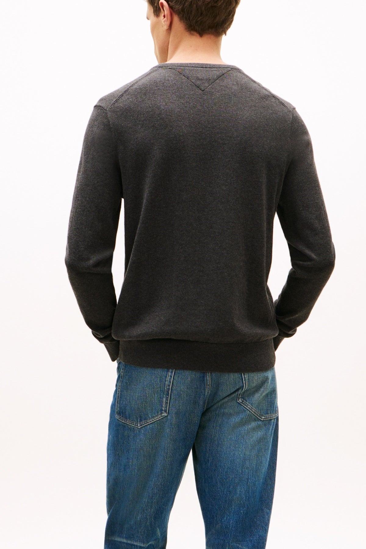 TOMMY HILFIGER MWMW ESSENTIAL SSNL COTTON CR en color GRIS (3)