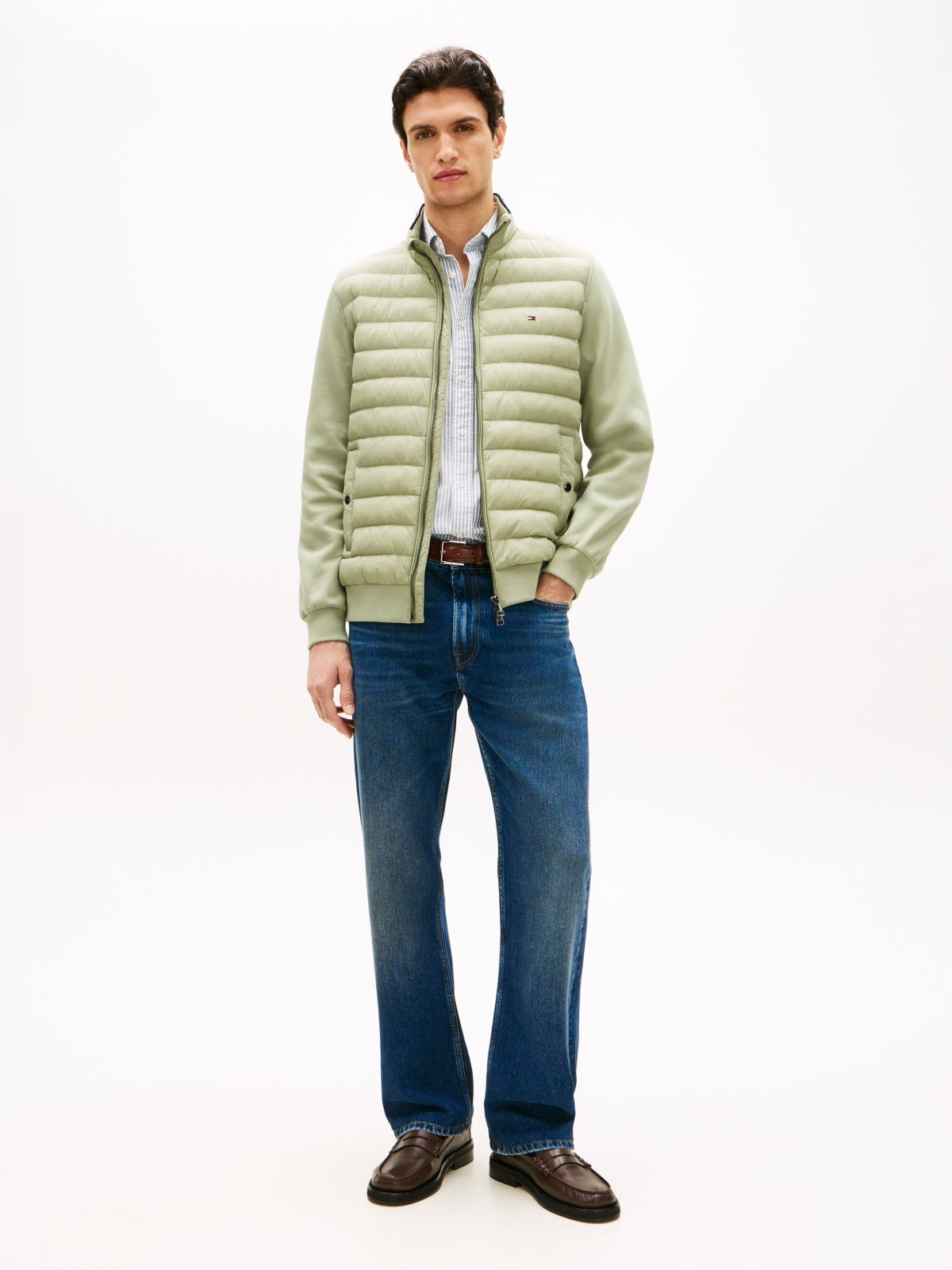 TOMMY HILFIGER MIX MEDIA ESS RWB STAND en color VERDE (3)