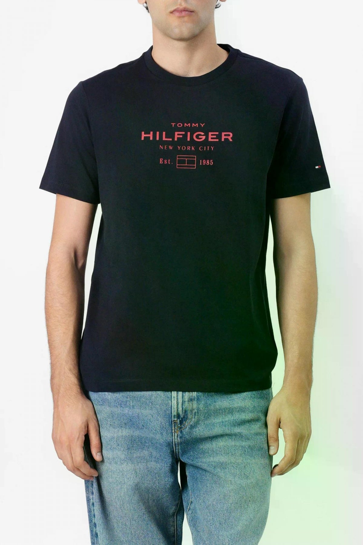 TOMMY HILFIGER HILFIGER STACK GRAPHIC T en color AZUL (1)