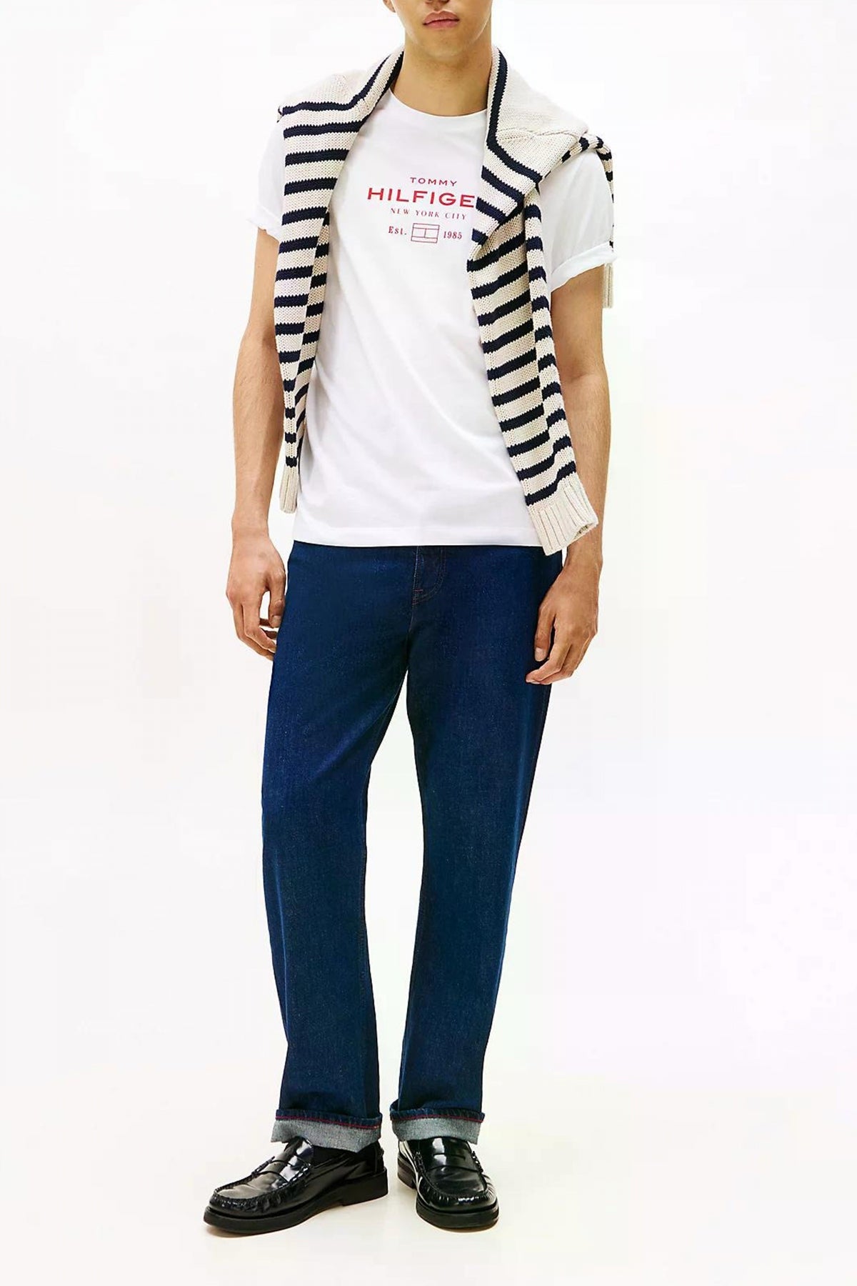TOMMY HILFIGER HILFIGER STACK GRAPHIC T en color BLANCO (4)