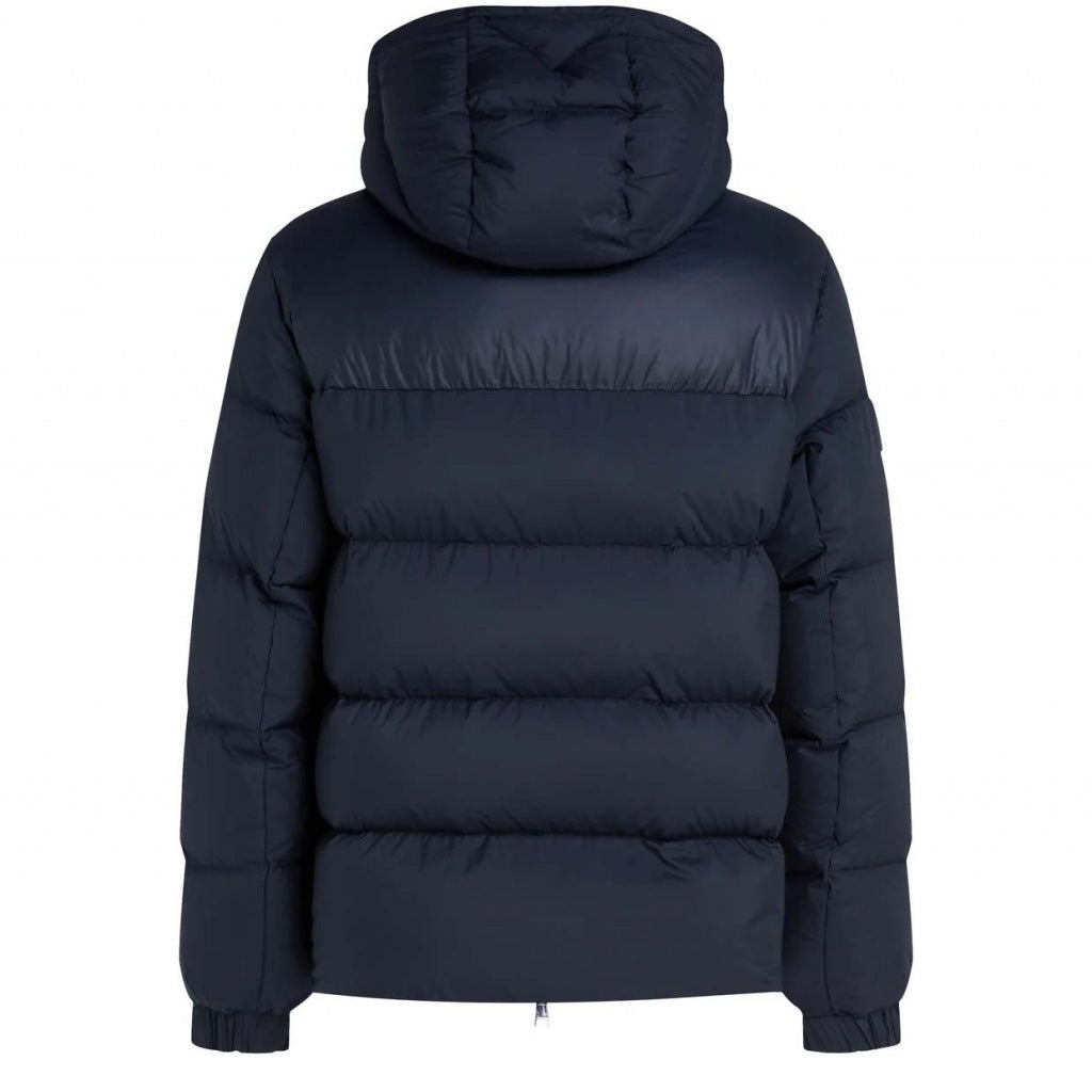 TOMMY HILFIGER MIX DOWN HOODED PUFFER en color AZUL (5)