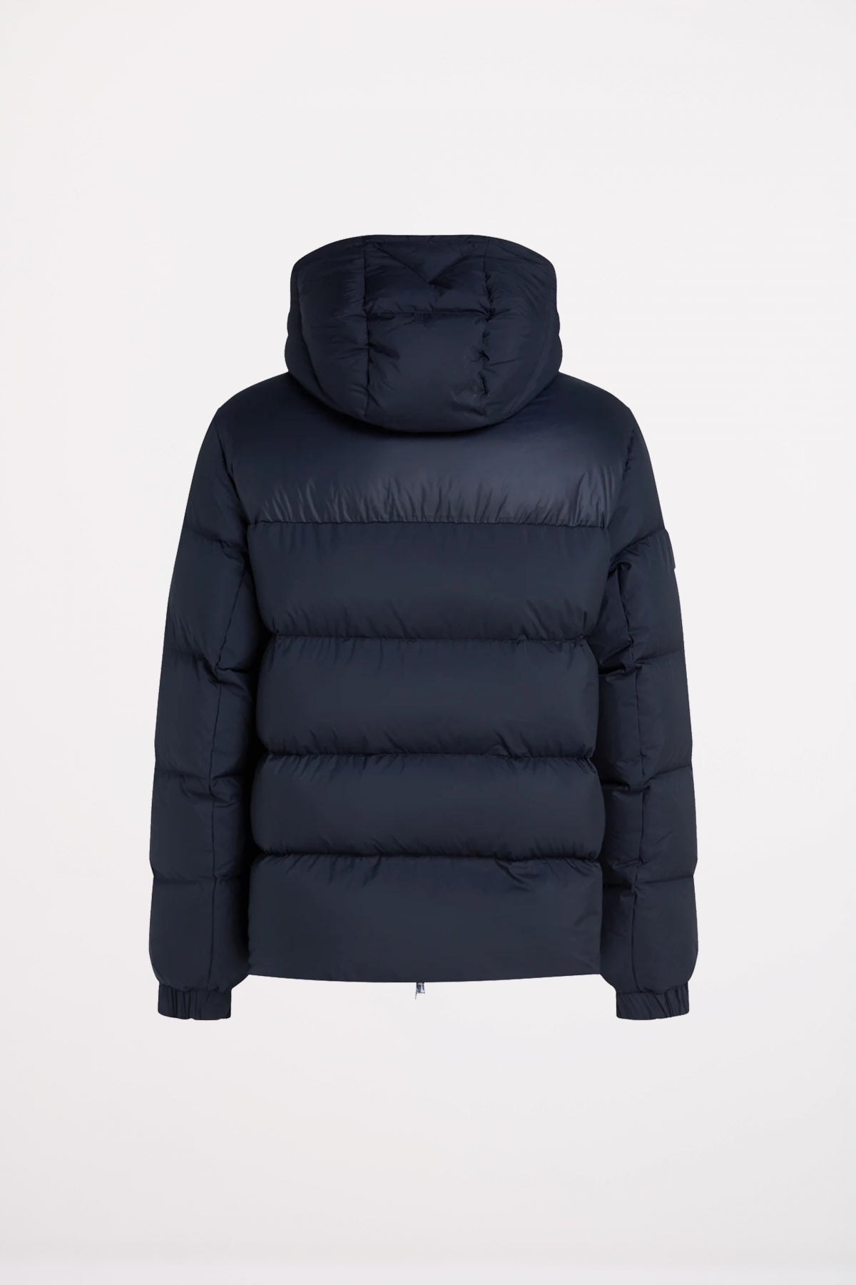 TOMMY HILFIGER MIX DOWN HOODED PUFFER en color AZUL (2)