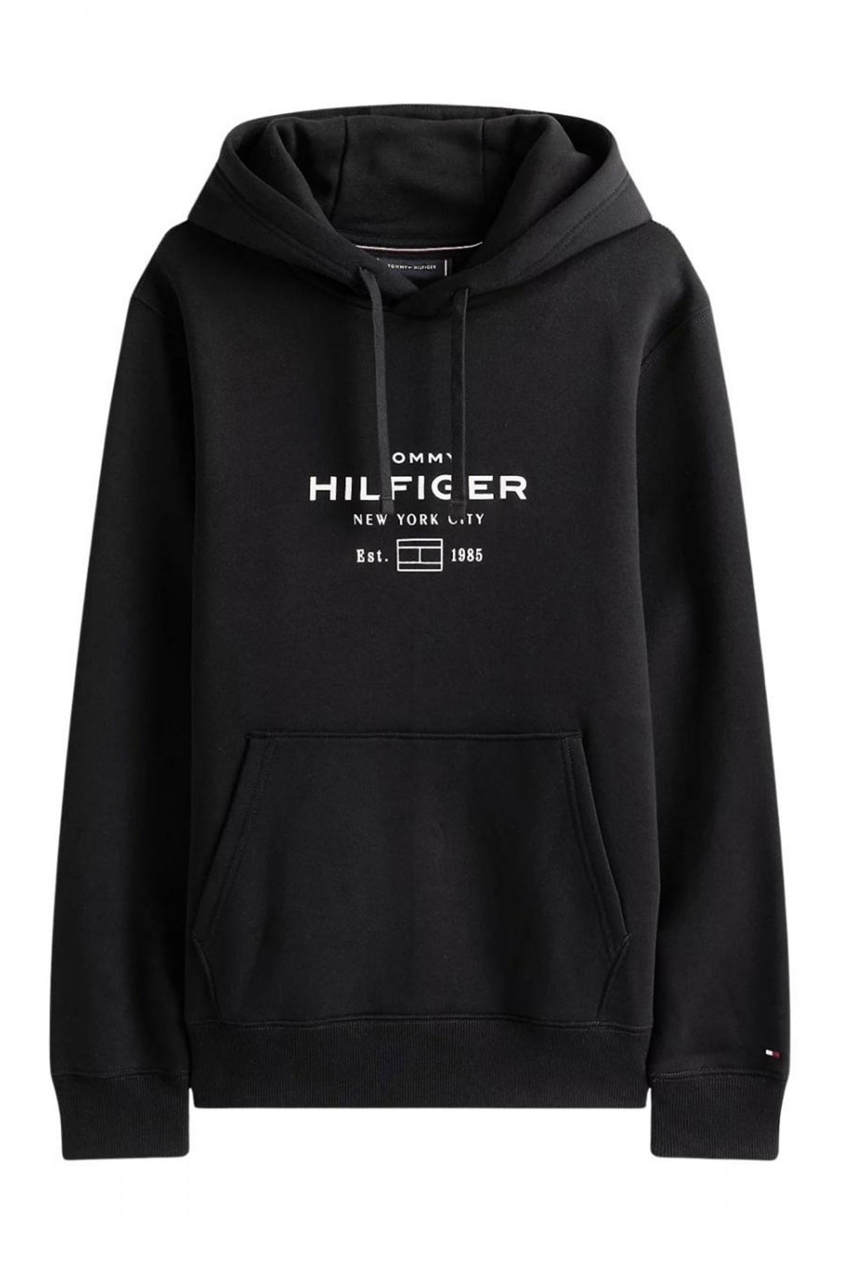 TOMMY HILFIGER OVAL GRAPHIC HOODIE en color NEGRO (2)