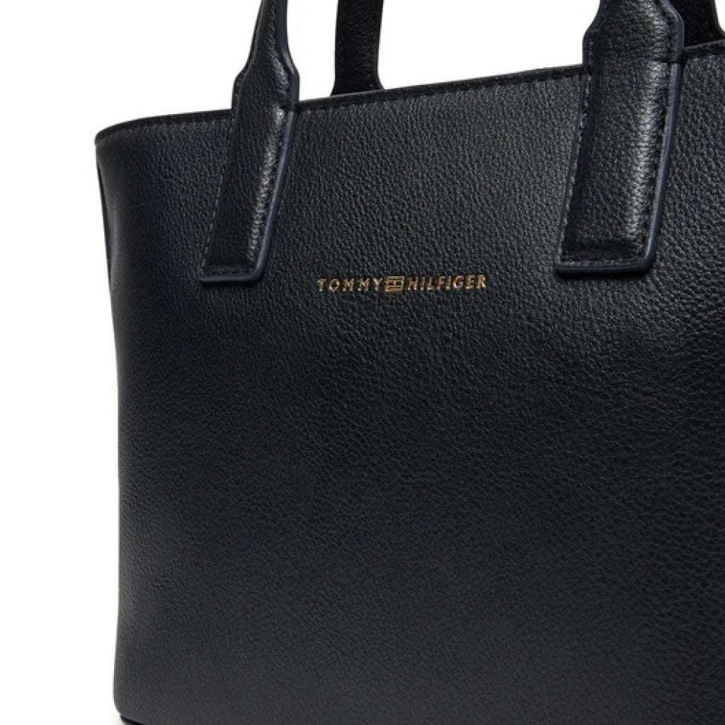 TOMMY HILFIGER TH LOGOTAPE MINI TOTE en color NEGRO (3)