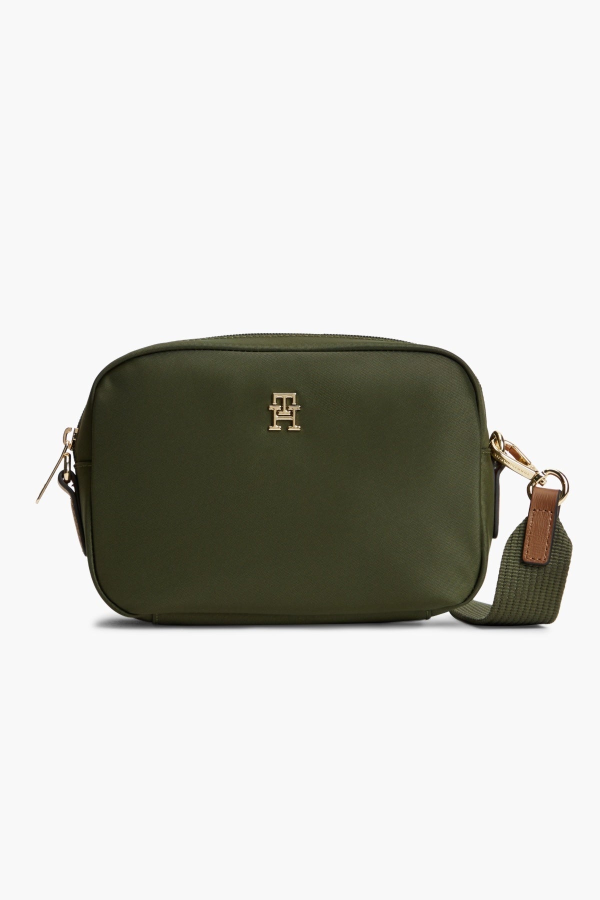 TOMMY HILFIGER AWAW POPETTE CAMERA BAG en color VERDE (1)