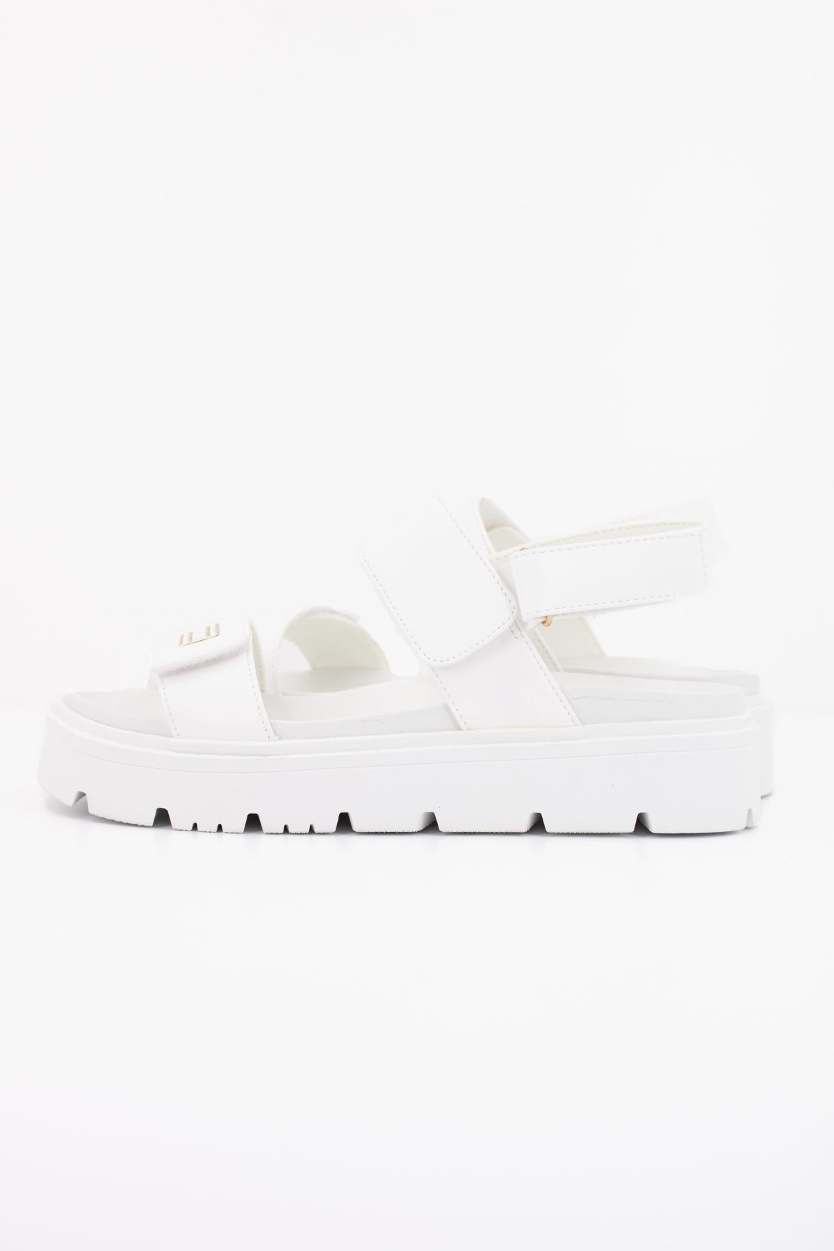 TOMMY HILFIGER SANDALIA TIRA ADHESIVA en color BLANCO (1)