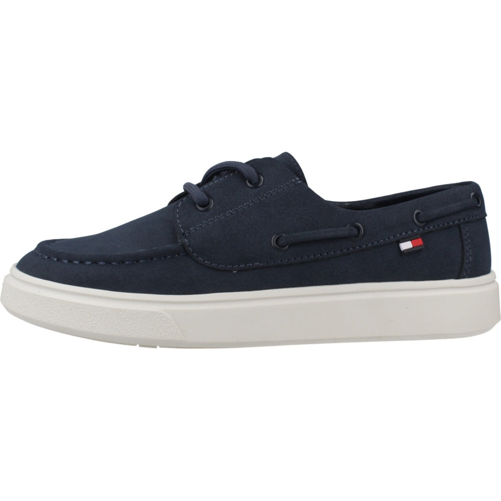 TOMMY HILFIGER LOW CUT LACE UP SHOE en color AZUL (2)