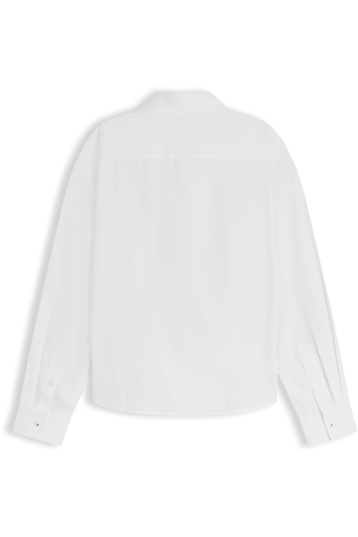 TOMMY HILFIGER WWWW SUMMER POPLIN BOXY SHIRT en color BLANCO (2)