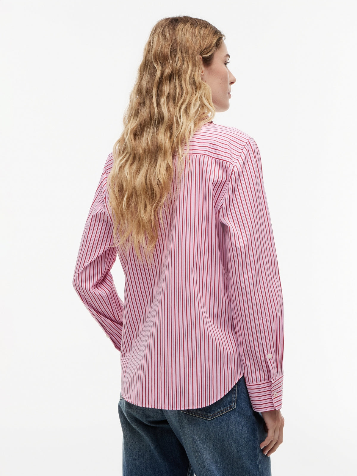 TOMMY HILFIGER WWWW SUMMER POPLIN REGULAR SH en color ROSA (2)