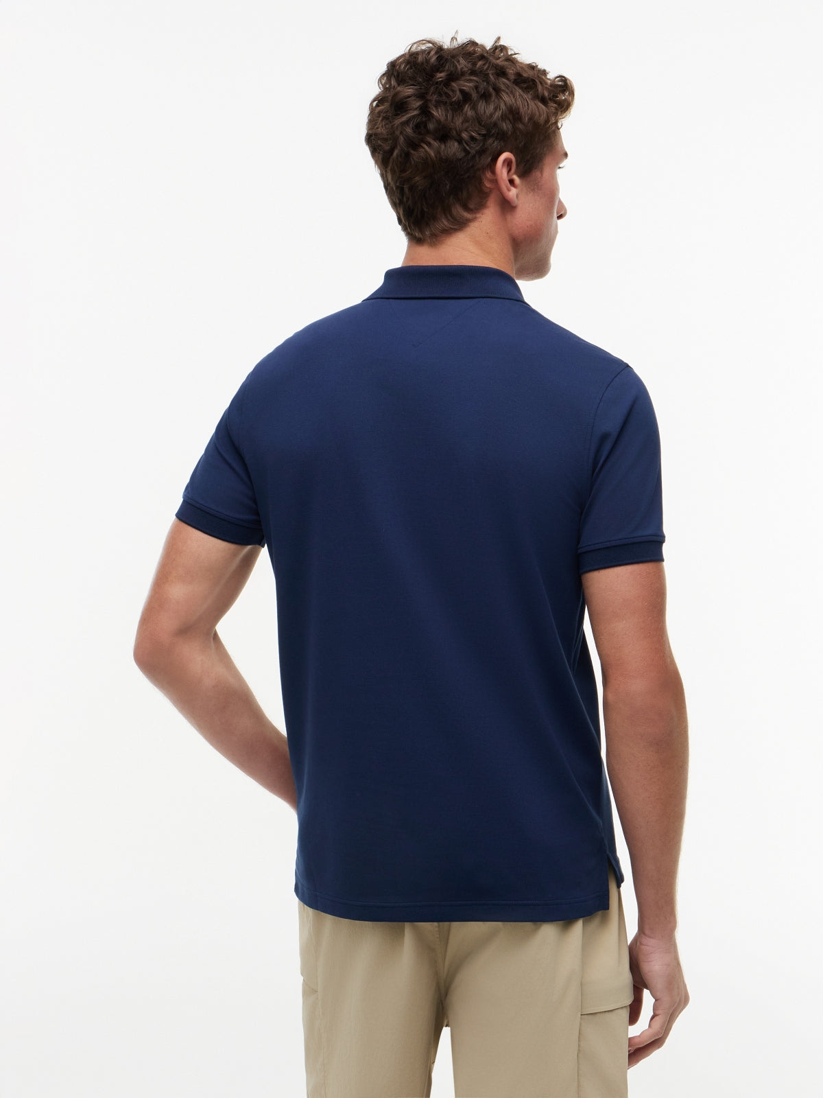 TOMMY HILFIGER MWMW PERFORMANCE PIQUE POLO en color AZUL (2)
