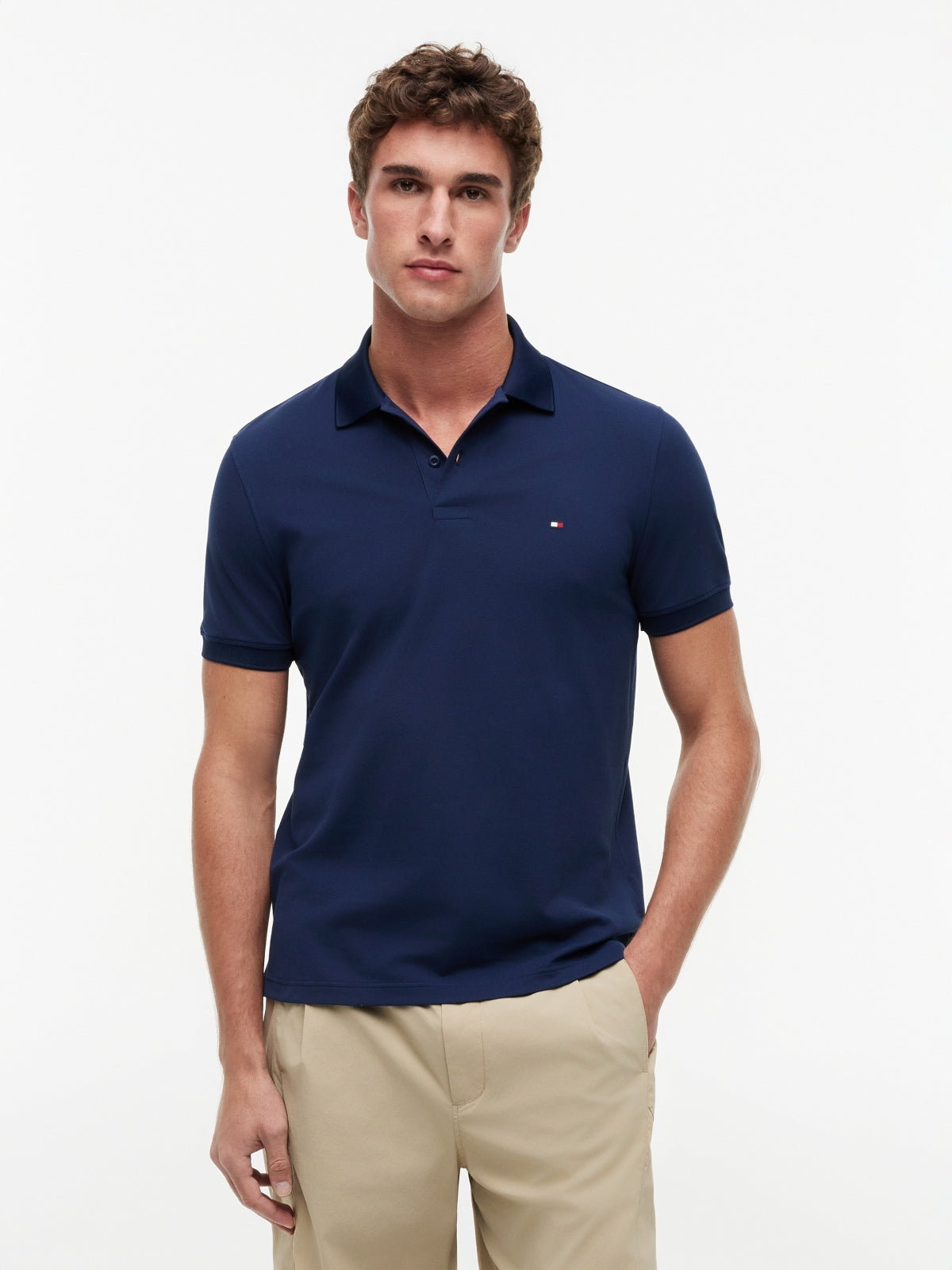 TOMMY HILFIGER MWMW PERFORMANCE PIQUE POLO en color AZUL (6)