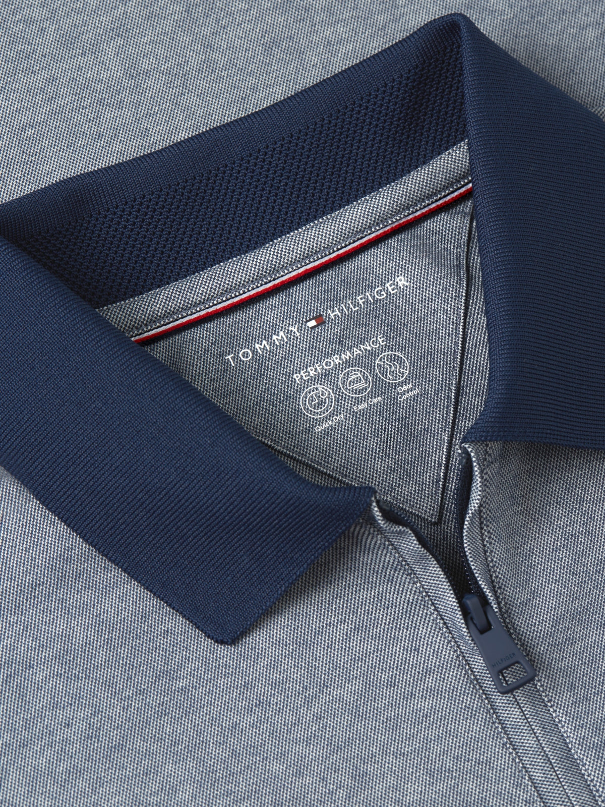 TOMMY HILFIGER MWMW PERFORMANCE OXFORD POLO en color AZUL (3)