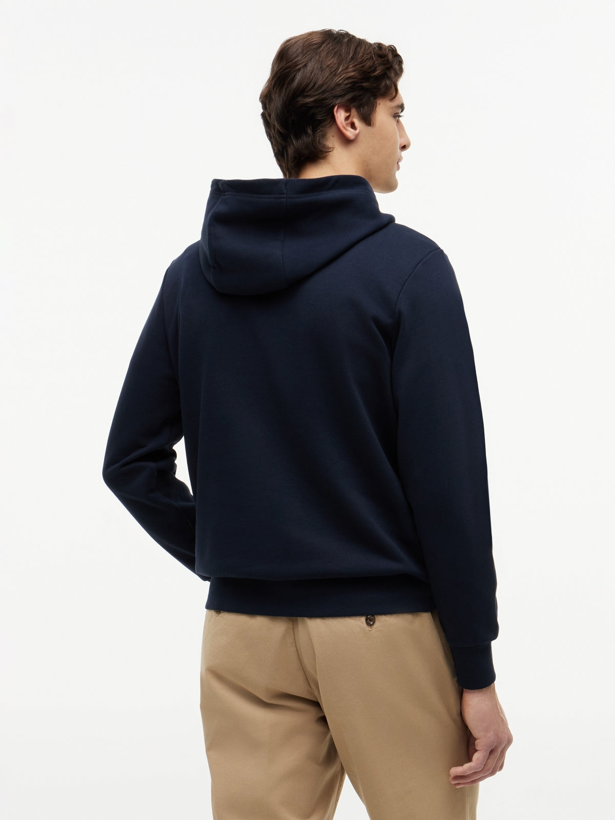 TOMMY HILFIGER MWMW SCRIPT FLAG HOODIE en color AZUL (2)