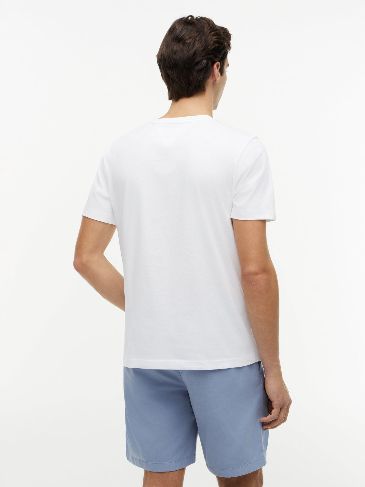 TOMMY HILFIGER MWMW SCRIPT FLAG REGULAR TEE en color BLANCO (2)