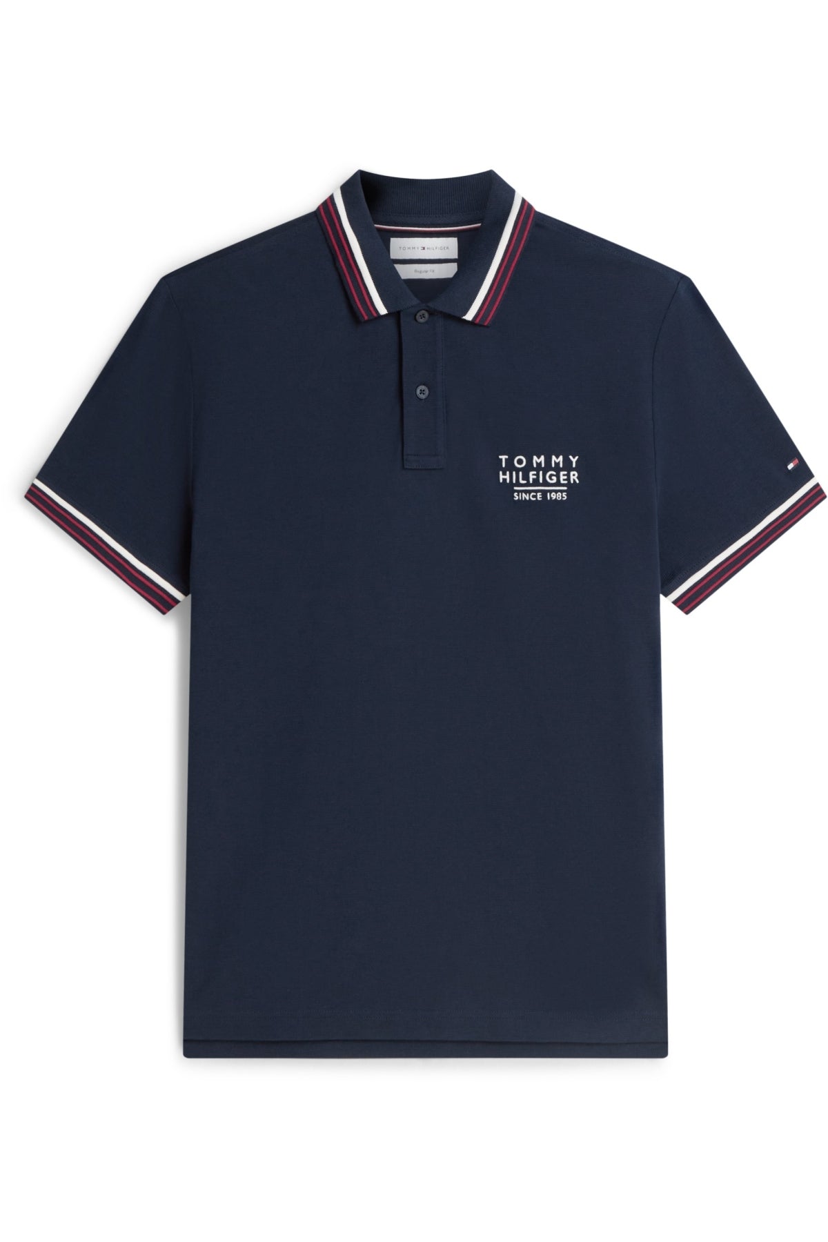 TOMMY HILFIGER MWMW RWB COLLAR CUFF DETAIL P en color AZUL (3)