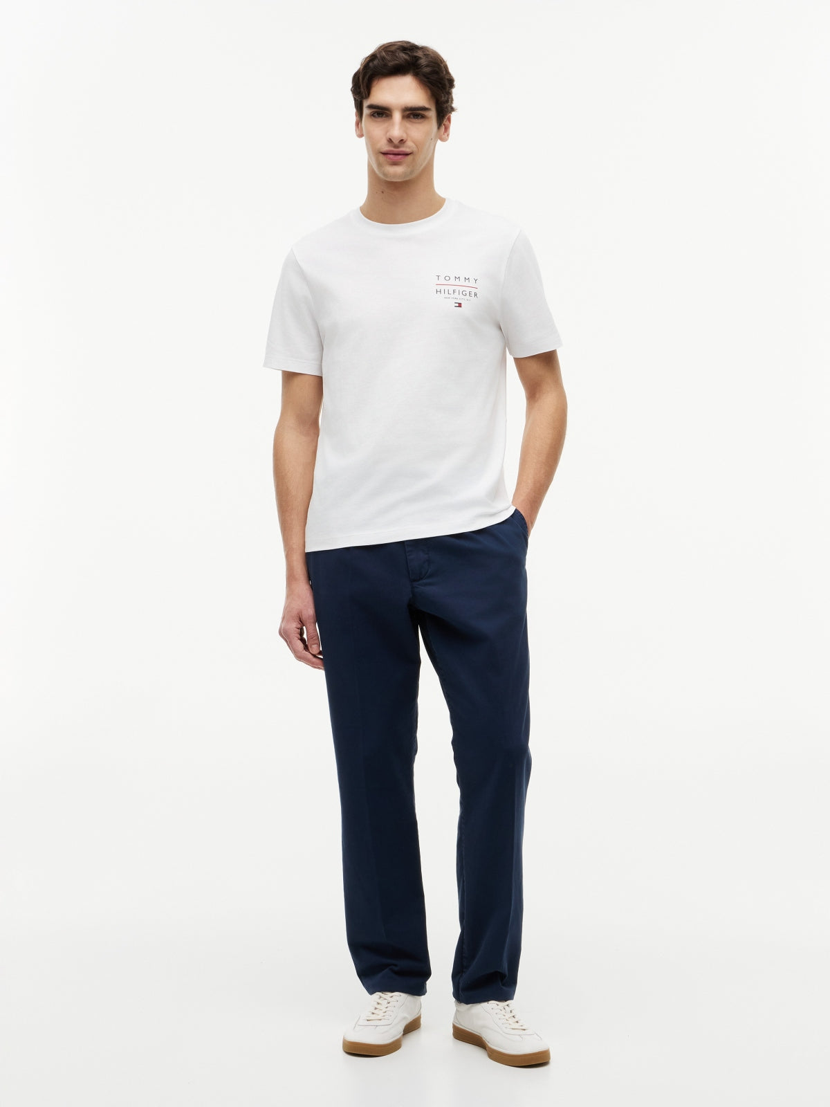 TOMMY HILFIGER MWMW BRAND LOVE LEFT CHEST en color BLANCO (1)