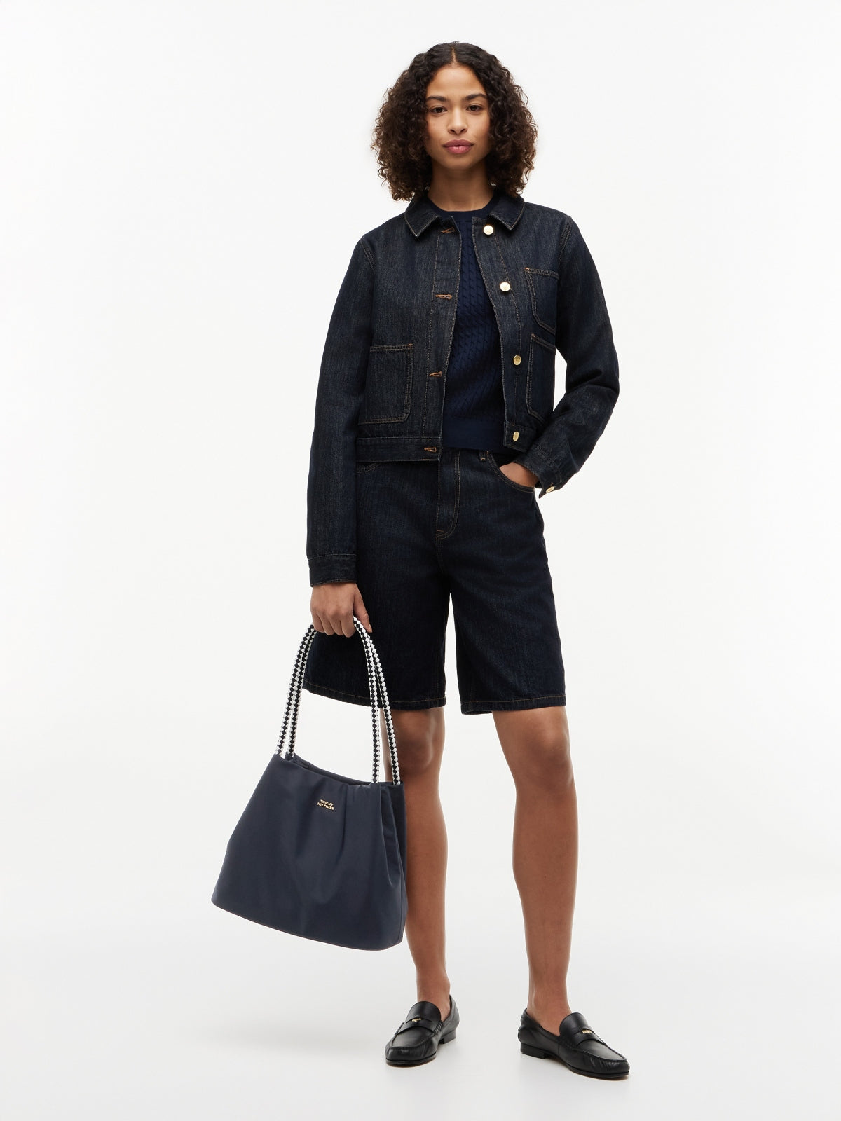 TOMMY HILFIGER AWAW TH MARINA NYLON en color AZUL (1)