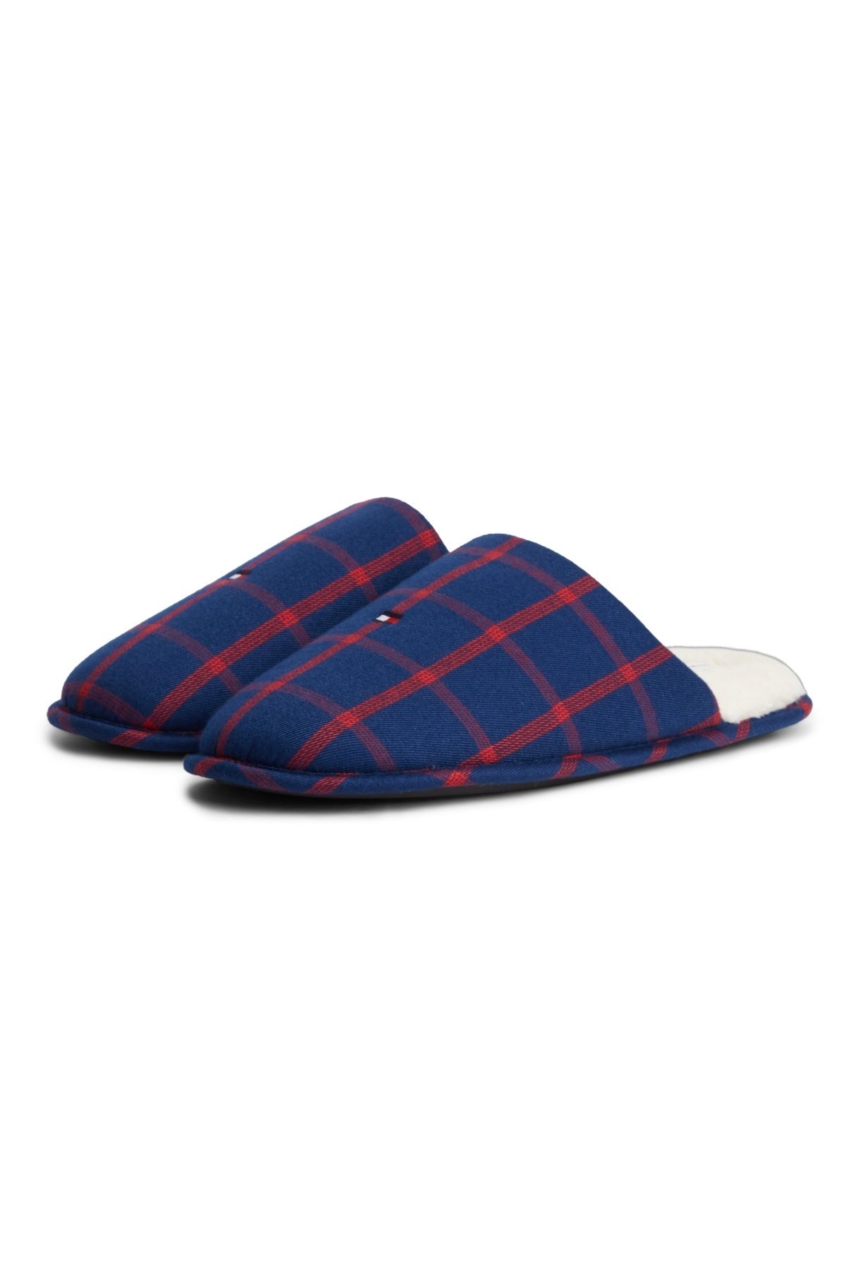 TOMMY HILFIGER UMUM FLANNEL SLIPPERS GIFT en color AZUL (4)