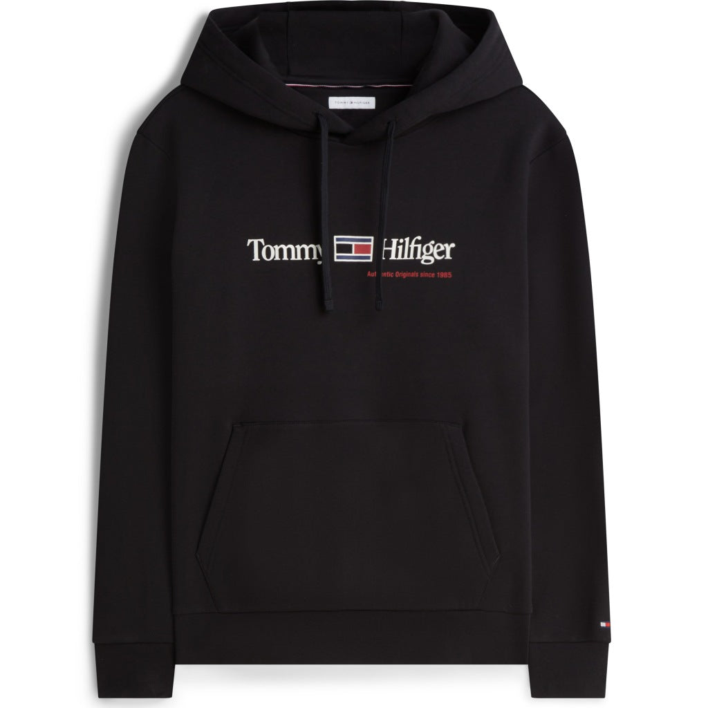 TOMMY HILFIGER MWMW RWB GRAPHIC REG FLEECE H en color NEGRO (4)