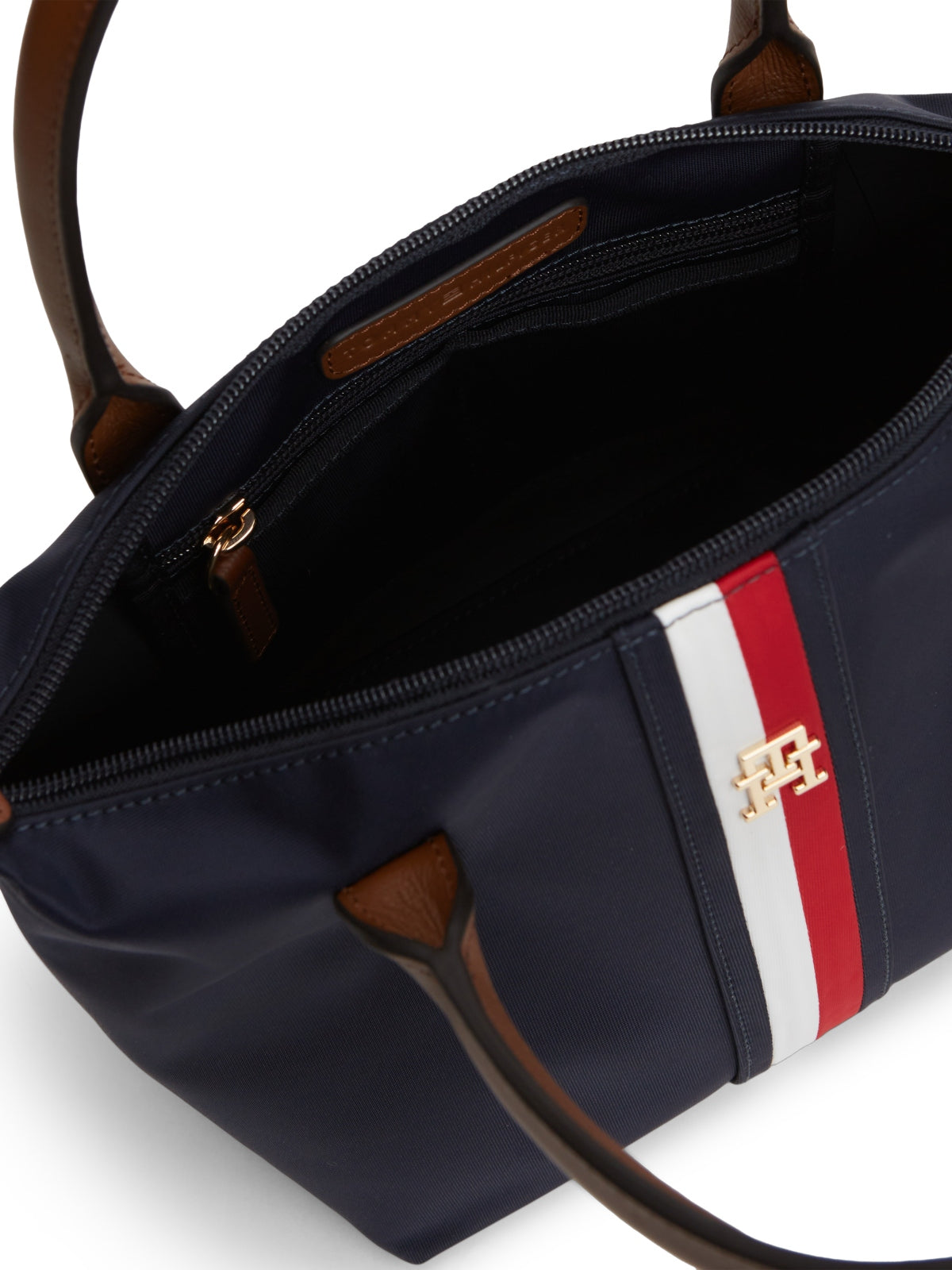 TOMMY HILFIGER AWAW POPETTE MINI TOTE CORP en color AZUL (3)