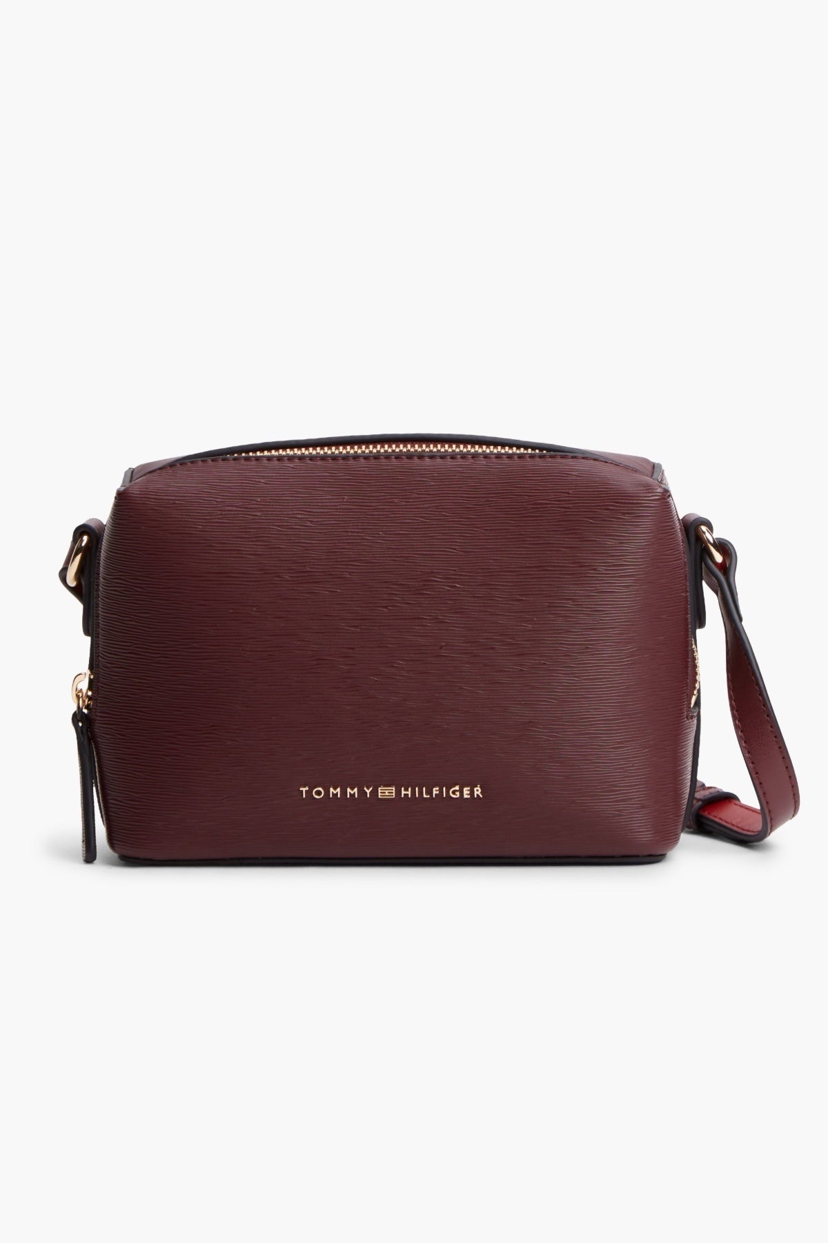 TOMMY HILFIGER AWAW TH MODERN CAMERA BAG en color BURDEOS (1)