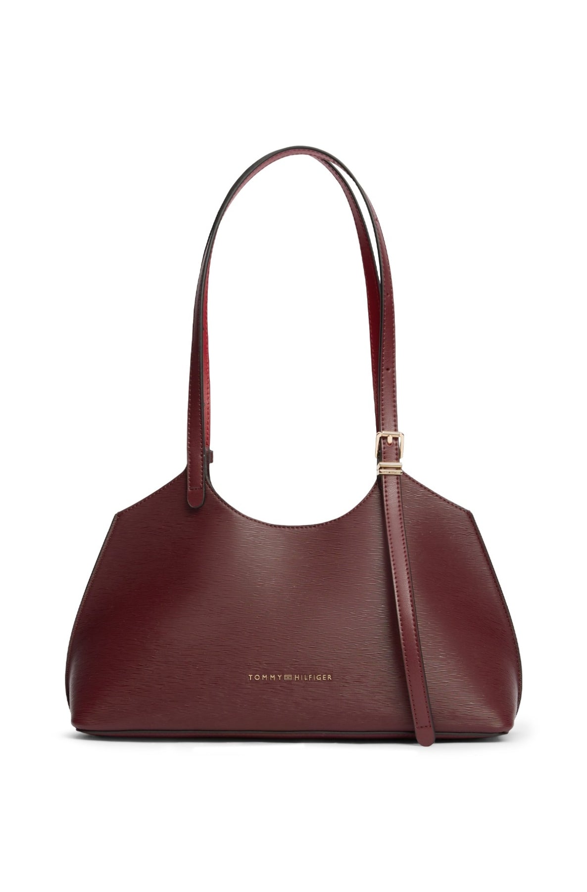 TOMMY HILFIGER AWAW TH MODERN MINI TOTE en color BURDEOS (1)