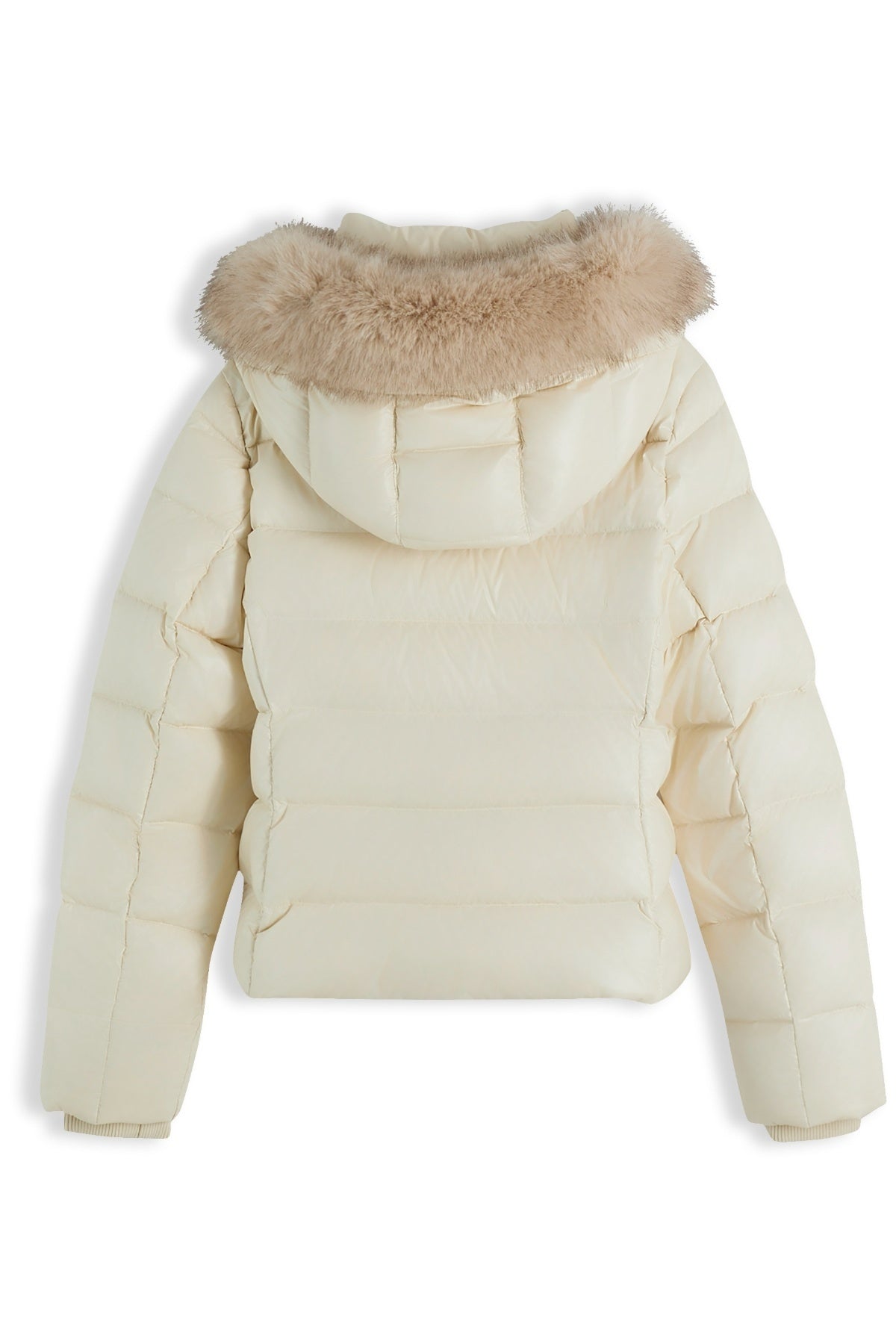 TOMMY HILFIGER WWWW GLOSS DOWN FITTED JACKET en color BLANCO (2)