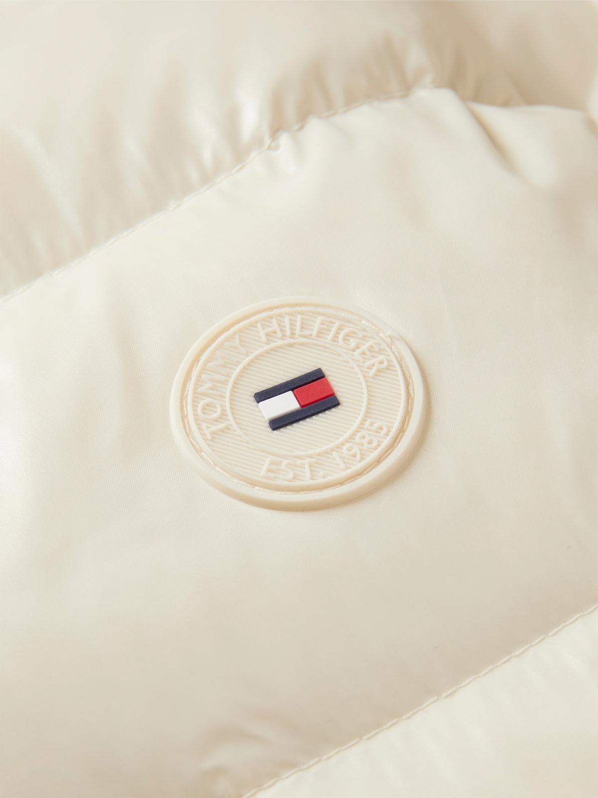 TOMMY HILFIGER WWWW GLOSS DOWN FITTED JACKET en color BLANCO (5)