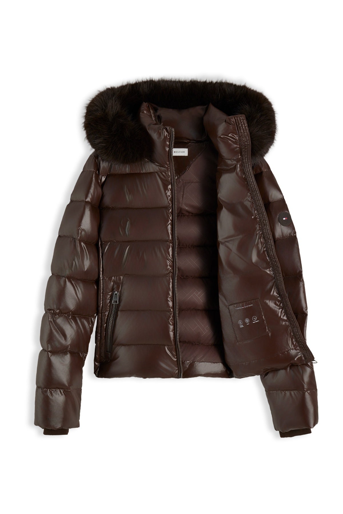 TOMMY HILFIGER WWWW GLOSS DOWN FITTED JACKET en color (3)