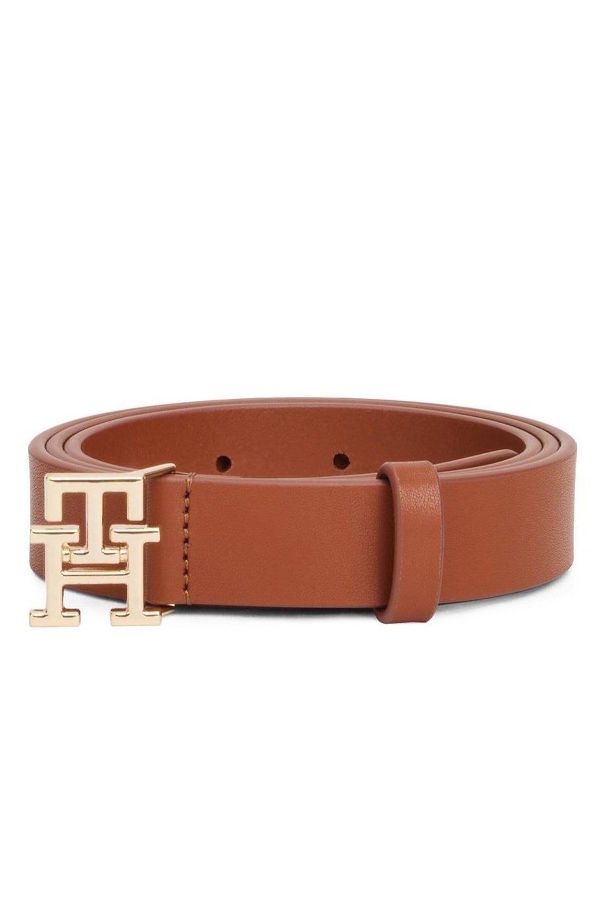 TOMMY HILFIGER AWAW TH LOGO . en color MARRON CLARO (1)