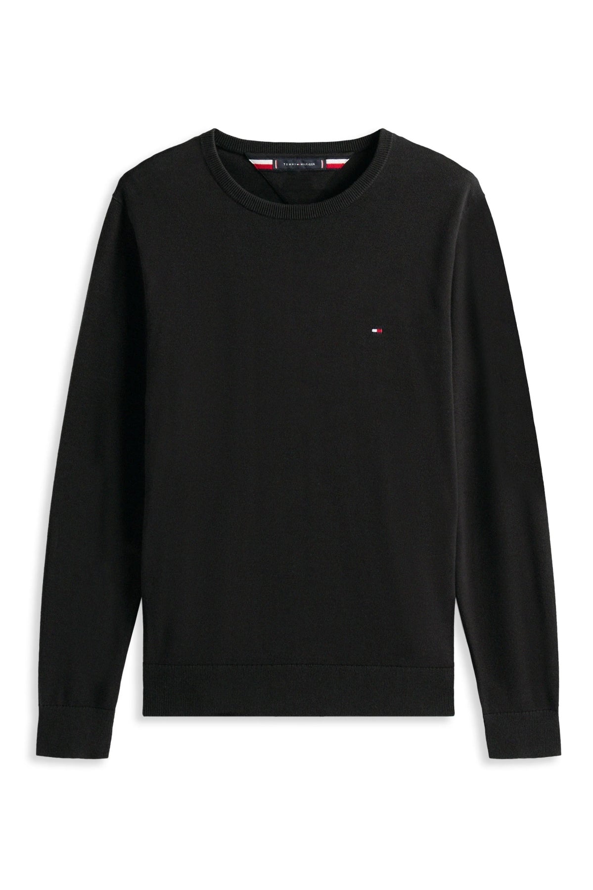 TOMMY HILFIGER MWMW ESSENTIAL FLEECE CREWNEC en color NEGRO (1)