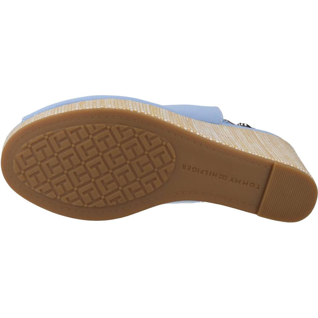 TOMMY HILFIGER ICONIC ELENA SLING BACK en color AZUL (6)