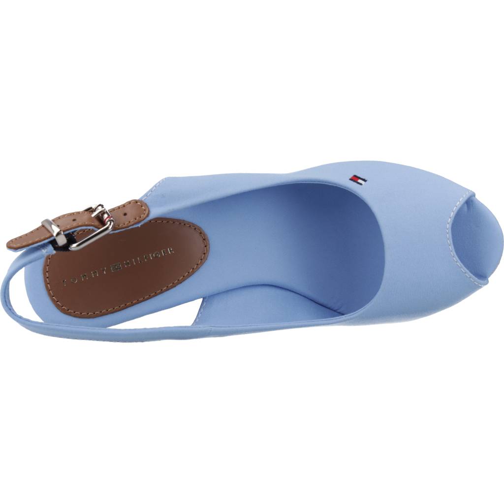TOMMY HILFIGER ICONIC ELENA SLING BACK en color AZUL (7)