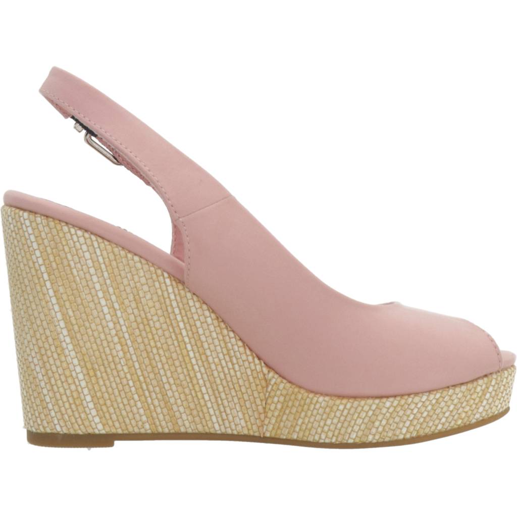 TOMMY HILFIGER ICONIC ELENA SLING BACK en color ROSA (4)