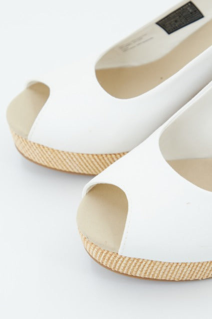 TOMMY HILFIGER ICONIC ELENA SLING BACK en color BLANCO (4)