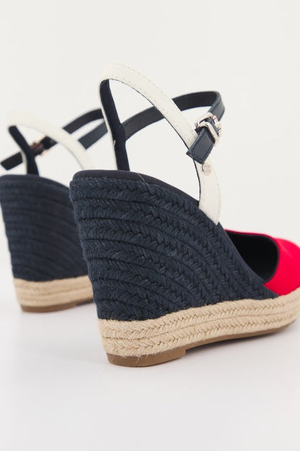 TOMMY HILFIGER BASIC CLOSED TOE HIGH WE en color ROJO (3)