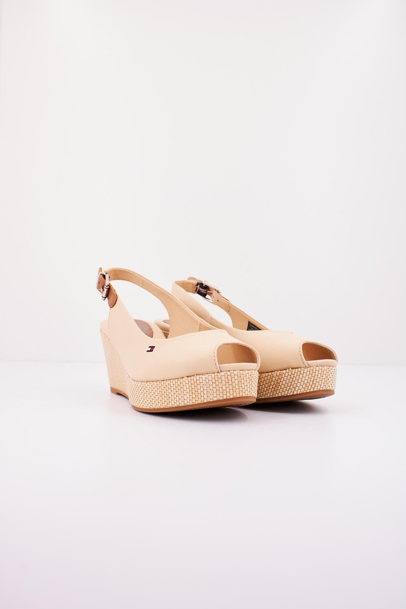 TOMMY HILFIGER ICONIC ELBA SLING BACK W en color BEIS (2)